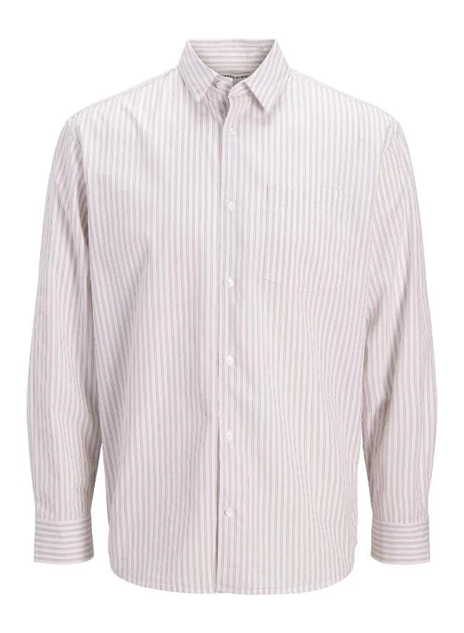 JACK & JONES Striped Long Sleeve Shirt